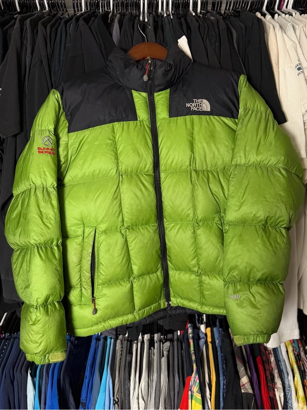 Vintage The North Face Summit Series Puffer Jacket Womens Small 800 Vintage Rare
